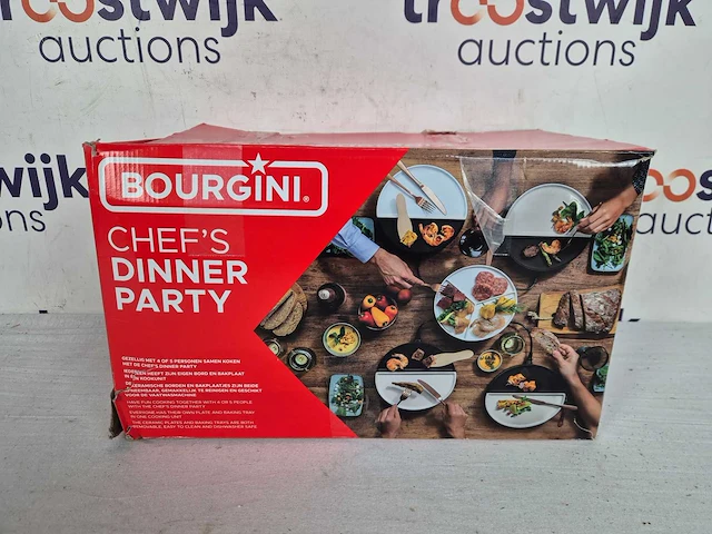 Bourgini chef's dinner party gourmetstel - 4 personen - afbeelding 2 van  2