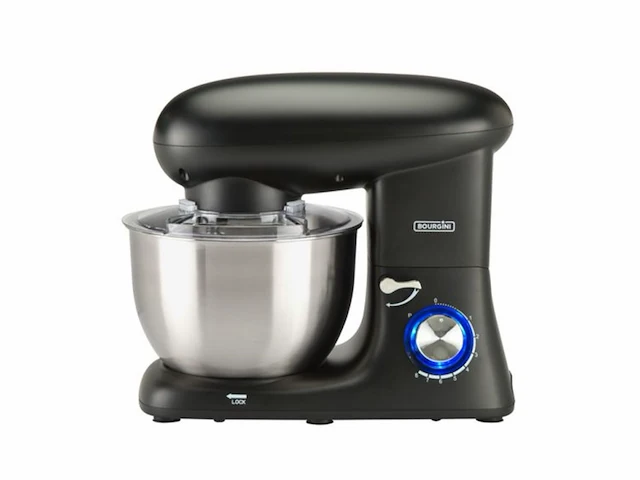 Bourgini kitchen chef plus keukenmachine 5.5l zwart - afbeelding 1 van  4