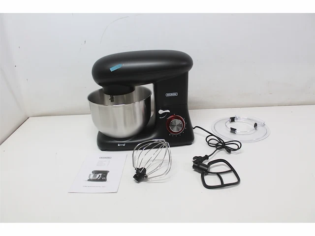 Bourgini kitchen chef plus keukenmachine 5.5l zwart - afbeelding 3 van  4