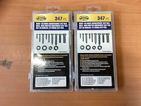 Bouten en moeren assorti 347 delig (2x) - afbeelding 1 van  1