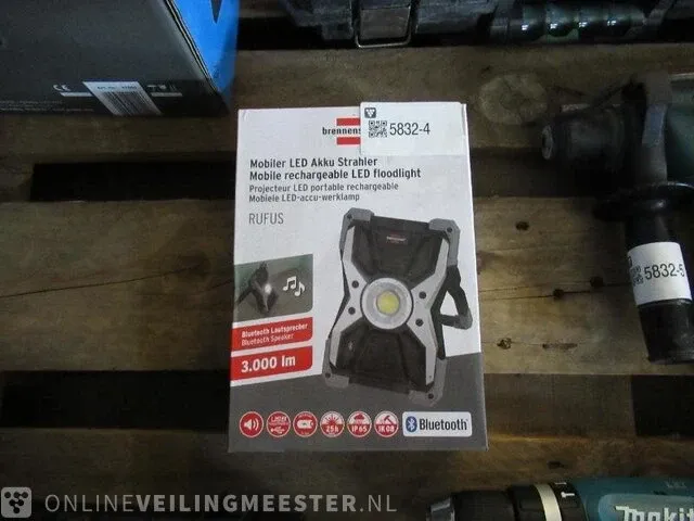 Bouw-ledlamp brennenstuhl - afbeelding 4 van  4
