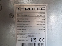 Bouwdroger - 50l - 230v trotec, ttk 0175 s, bouwjaar 2016 - afbeelding 5 van  5