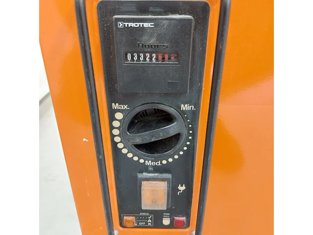 Bouwdroger - 50l - 230v trotec, ttk 0175 s, bouwjaar 2018 - afbeelding 5 van  7