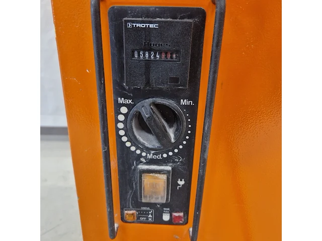 Bouwdroger - 50l - 230v trotec, ttk 0175 s, bouwjaar 2018 - afbeelding 4 van  5
