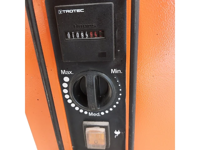 Bouwdroger - 50l - 230v trotec, ttk 0175 s, bouwjaar 2020 - afbeelding 5 van  7