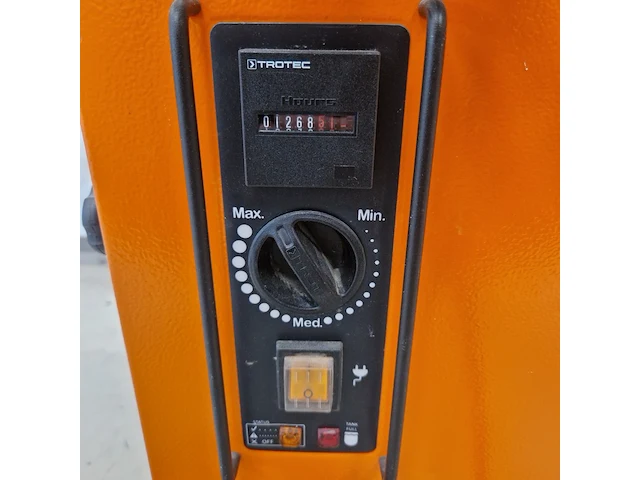 Bouwdroger - 50l - 230v trotec, ttk 0175 s, bouwjaar 2021 - afbeelding 4 van  5