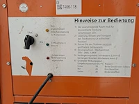 Bouwdroger - 80l - 230v ebac, bd150, bouwjaar 2007 - afbeelding 4 van  6