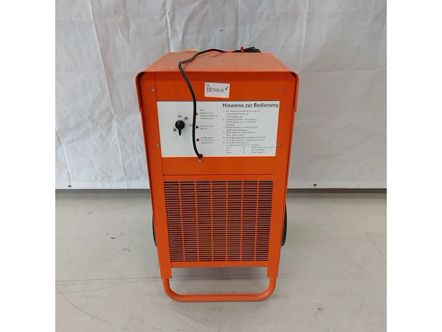 Bouwdroger - 80l - 230v ebac, bd150, bouwjaar 2008 - afbeelding 1 van  5