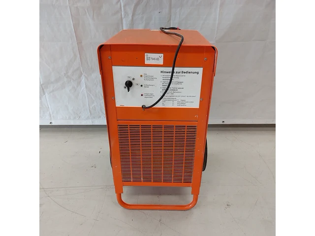 Bouwdroger - 80l - 230v ebac, bd150, bouwjaar 2012 - afbeelding 1 van  5