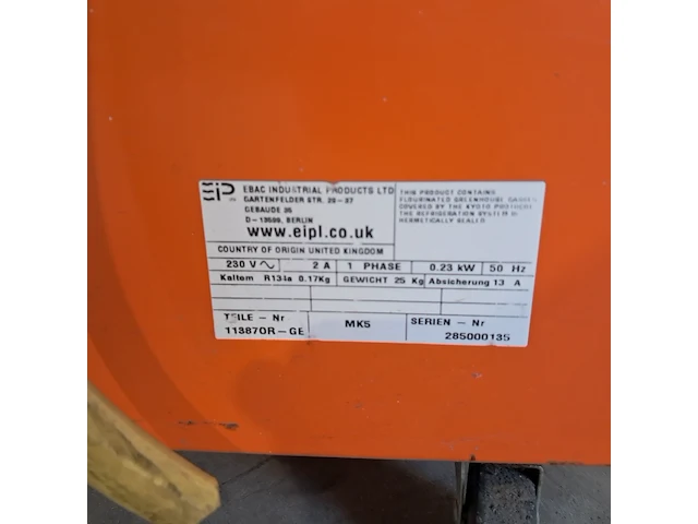 Bouwdroger 14l 230v, ebac, bd70, 2015 - afbeelding 6 van  7