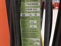 Bouwdroger 150l 230v trotec, ttk 800, bouwjaar 2013 - afbeelding 6 van  6