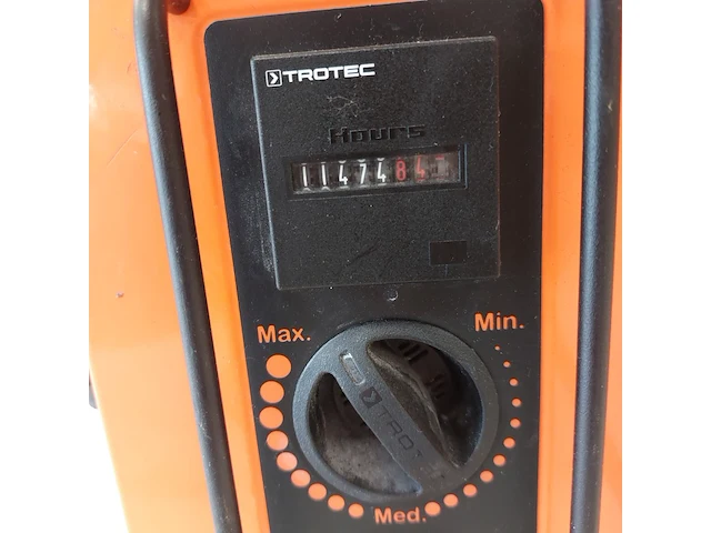 Bouwdroger 50l 230v trotec, ttk 0175 s, bouwjaar 2016 - afbeelding 5 van  7