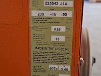 Bouwdroger 75l 230v trotec, ttk 400, bouwjaar 2014 - afbeelding 5 van  7