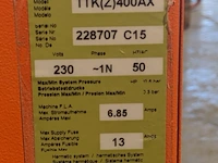 Bouwdroger 75l 230v trotec, ttk 400, bouwjaar 2015 - afbeelding 7 van  9