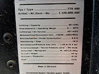 Bouwdroger 75l 230v trotec, ttk 400, bouwjaar 2017 - afbeelding 5 van  6