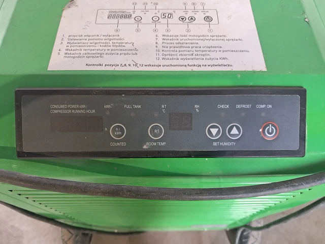 Bouwdroger 82l 230v remko, lte80, bouwjaar 2018 - afbeelding 4 van  5