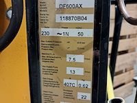 Bouwdroger, dryfast, fd600ax, geel, 2004 - afbeelding 6 van  6