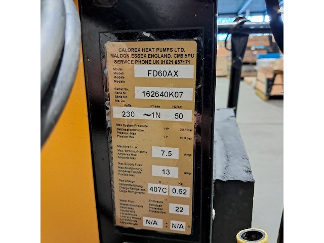 Bouwdroger, dryfast, fd60ax, geel, 2007 - afbeelding 6 van  6