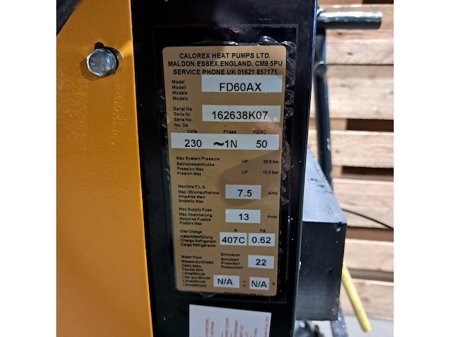 Bouwdroger, dryfast, fd60ax, geel, 2007 - afbeelding 6 van  6