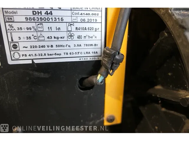 Bouwdroger master, dh44, bouwjaar 2019 - afbeelding 3 van  11
