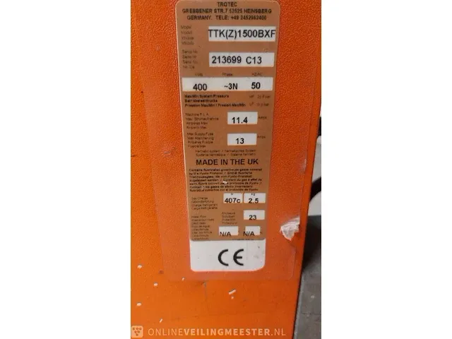Bouwdroger trotec, ttk 1500 - afbeelding 6 van  14