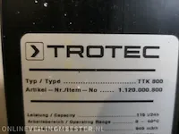Bouwdroger trotec, ttk 800, bouwjaar 2018 - afbeelding 5 van  8