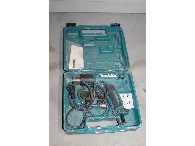 Bouwfohn makita in koffer. - afbeelding 2 van  2