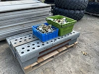 Bouwhek blok met klemmen (5x) - afbeelding 1 van  4