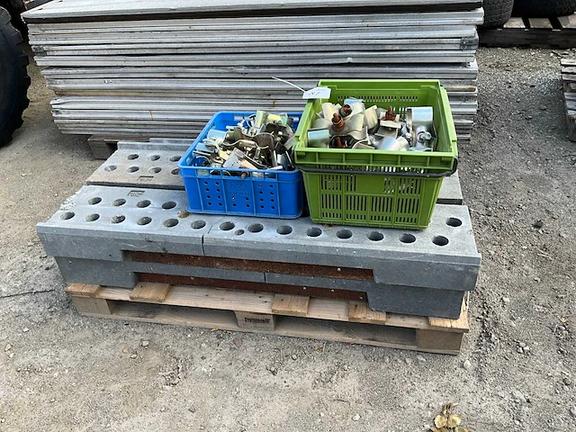 Bouwhek blok met klemmen (5x) - afbeelding 2 van  4