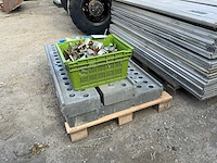Bouwhek blok met klemmen (5x) - afbeelding 3 van  4