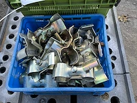 Bouwhek blok met klemmen (5x) - afbeelding 4 van  4