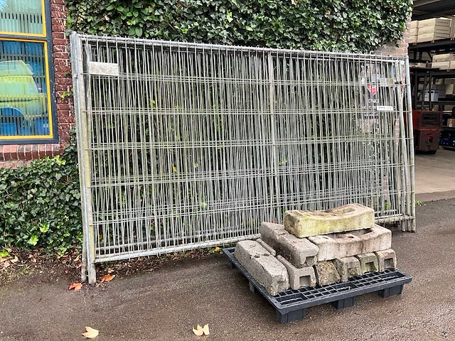 Bouwhek met voet (7x) - afbeelding 1 van  7