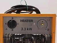 Bouwkachel, heater 3.3 kw, c1530 - afbeelding 3 van  7