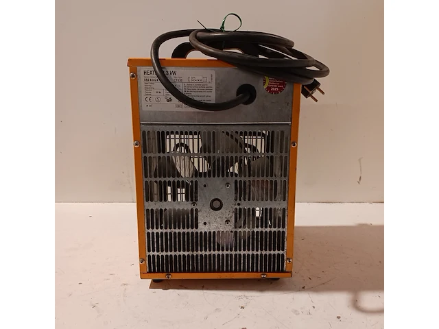 Bouwkachel, heater 3.3 kw, c1530 - afbeelding 5 van  7