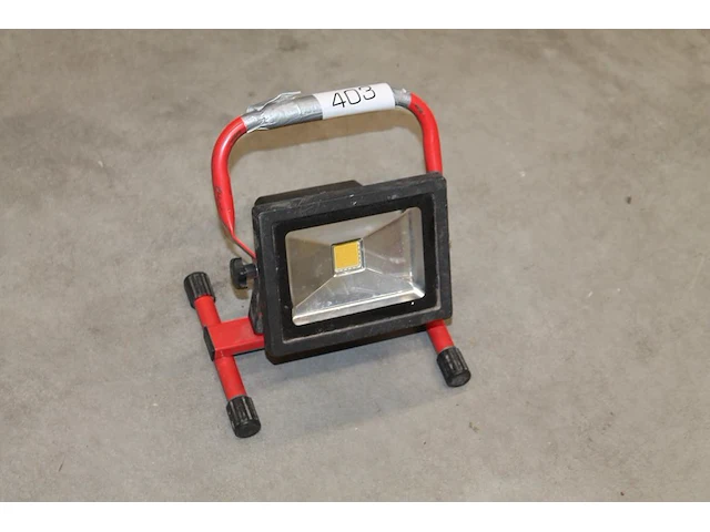 Bouwlamp led met oplader. - afbeelding 1 van  2