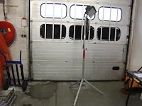 Bouwlamp op statief Bouwlamp op statief