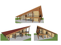 Bouwpakket clubhuis / paviljoen - afbeelding 1 van  15