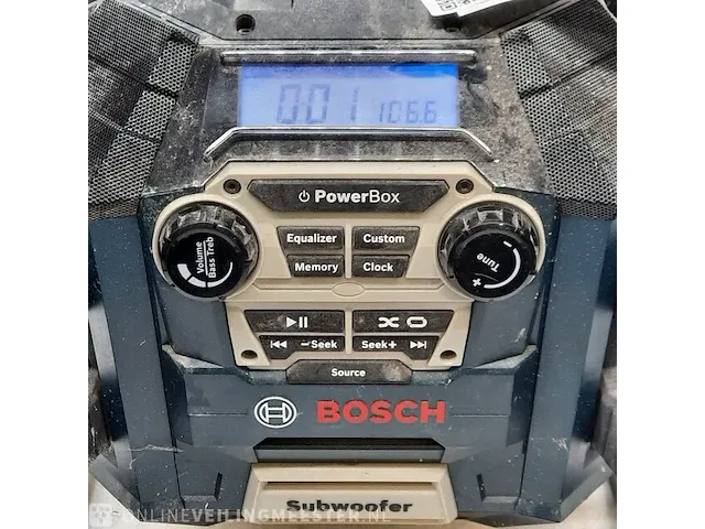 Bouwradio bosch, gml 20 - afbeelding 4 van  11