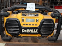 Bouwradio dewalt. - afbeelding 1 van  3