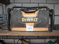 Bouwradio dewalt. - afbeelding 1 van  2