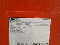 Bouwradio, hilti, r 6-22, 2022 - afbeelding 6 van  6
