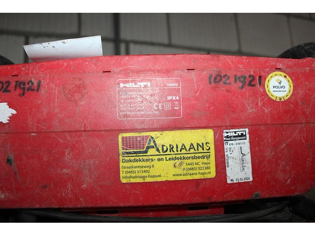 Bouwradio hilti. - afbeelding 2 van  2