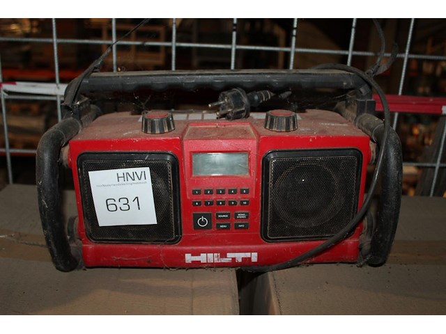 Bouwradio hilti. - afbeelding 1 van  2