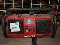Bouwradio hilti. - afbeelding 1 van  2