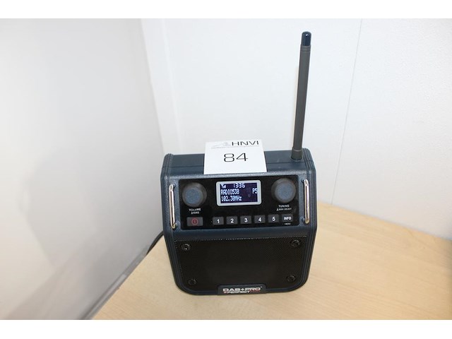 Bouwradio perfect pro d-pro met dab. - afbeelding 1 van  2