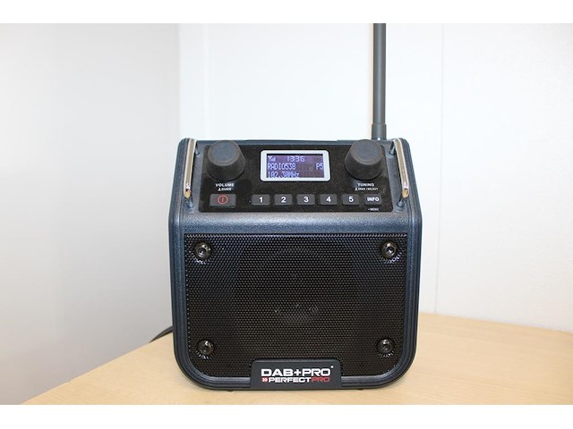 Bouwradio perfect pro d-pro met dab. - afbeelding 2 van  2