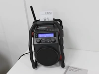 Bouwradio perfect pro ubox 400r met voedingskabel. - afbeelding 1 van  2
