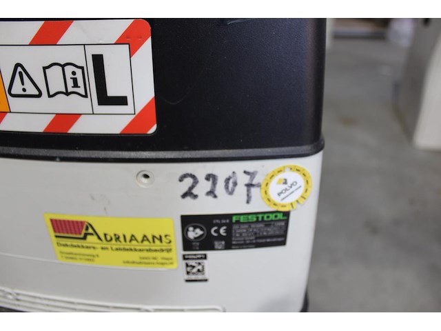 Bouwstofzuiger festool ctl 26 e, zuigstang ontbreekt. - afbeelding 3 van  3