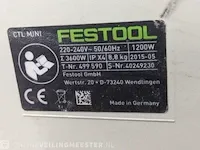 Bouwstofzuiger met diverse accessoires festool, ctl mini, bouwjaar 2015 - afbeelding 3 van  6