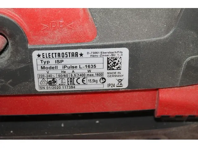 Bouwstofzuiger starmix type ipulse isp. - afbeelding 4 van  4